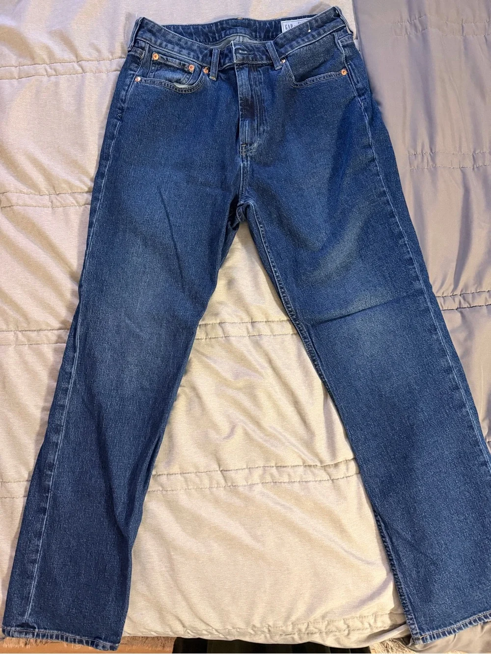 GAP Curvy High Rise '90s Slim Straight Jeans - Picture 2 of 4